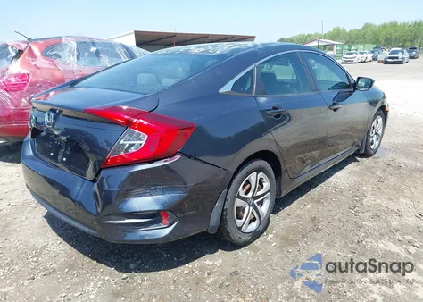 2018 Honda Civic Lx из США, поврежденный, VIN 2HGFC2F50JH597875